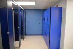 Locker-room-changing stalls